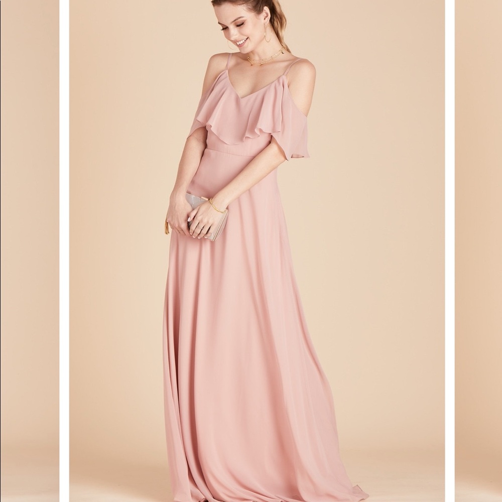 BIRDY GREY Jane Dress in Rose Quartz